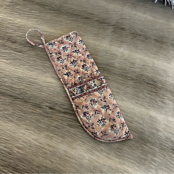 Vintage VERA BRADLEY Pastel Pink Hot Tools Flat Iron Curling Travel Case Floral - Picture 1 of 10